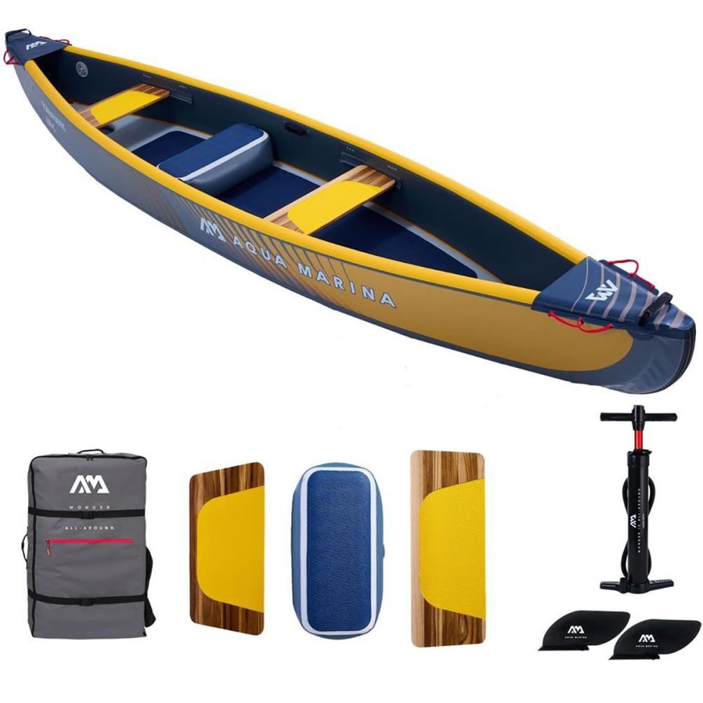 Aqua Marina Tomahawk AIR-C 2-3 Person Speed Canoe Extra Image 2